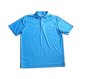 USAG Golf Polo Shirt Men's XL Blue U Suck At Golf